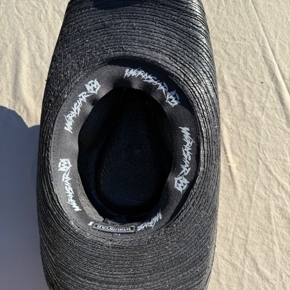 Black Wornstar Hellrider cowboy hat - Picture 6 of 7